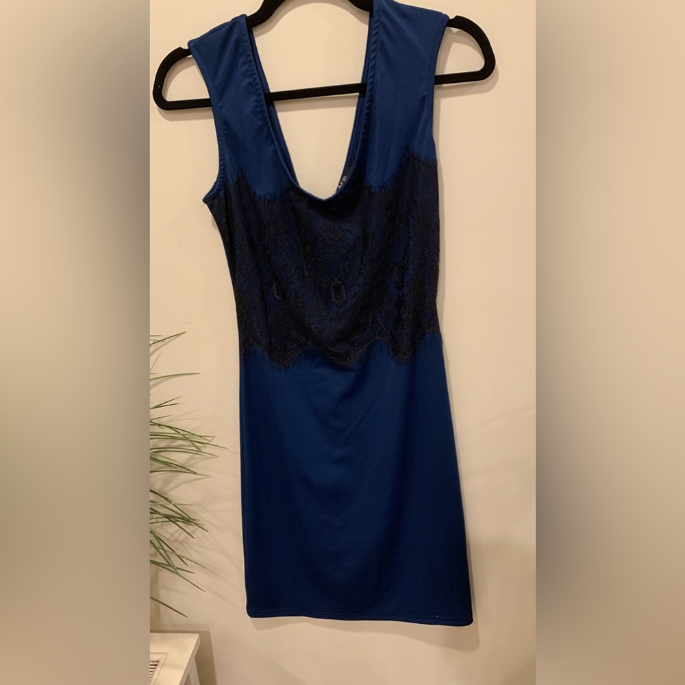 Navy Blue Dress